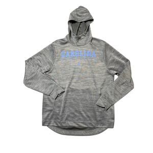 NIKE UNC CAROLINA BASKETBALL Dri-fit pullover sweatshirt/hoodie, size LG